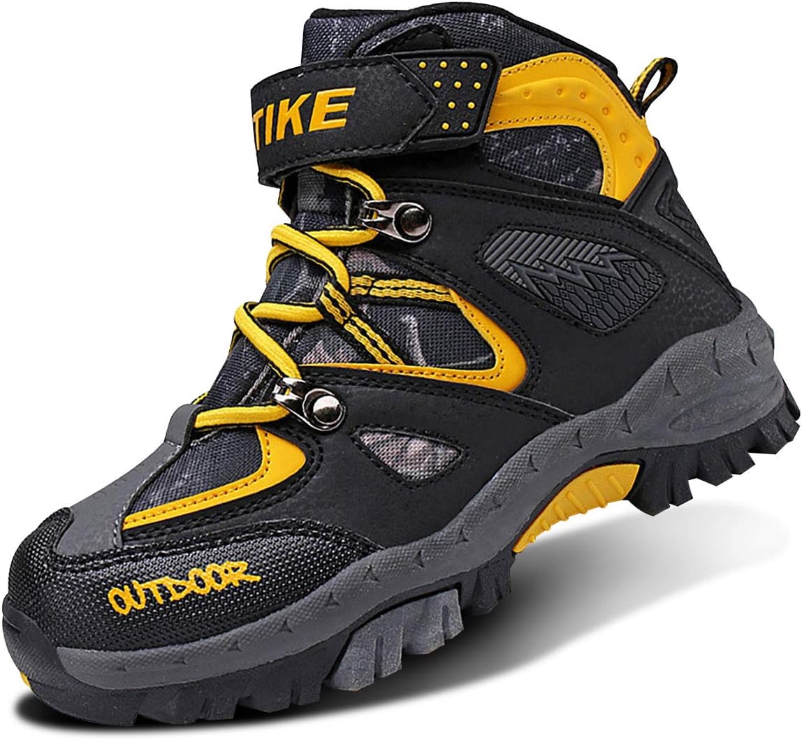 Kids Hilking Boots Outdoor Climbing Trainers Travelling Sports Shoes Non-Slip Hiker Snow Boots