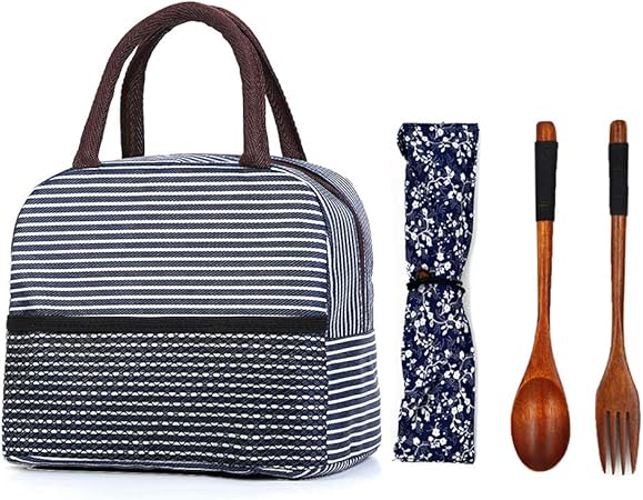 insulated packed lunch bag