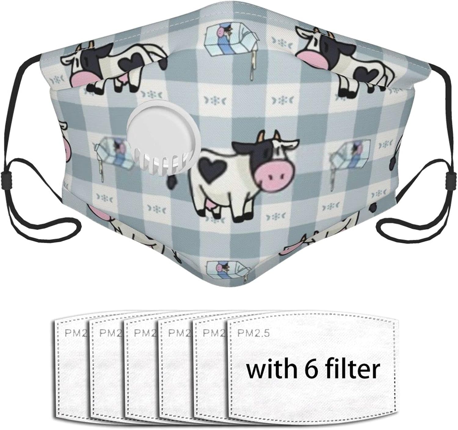 Dairy Handmade Adorable Cows And Milk Carton Pouring Vector