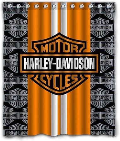 Amazon Com Nicoge Custom Racing Stripes Waterproof Fabric Shower