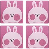 AGUARD 20 PCS Non Slip Bathtub Stickers - Made in Korea, Cute Square Adhesive Decals, Safety Anti-Slip Treads for Shower, Bathtub, and Bathroom Pools