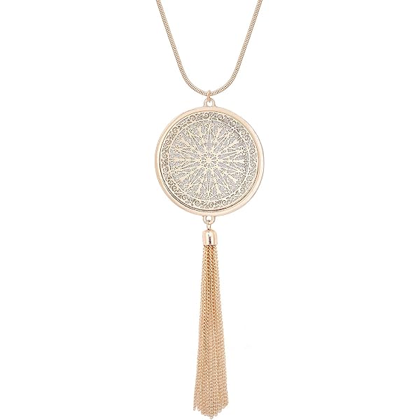 Dawn’s Awakening Celestial Sun Necklace | One Of A Kind Beaded Statement Necklace