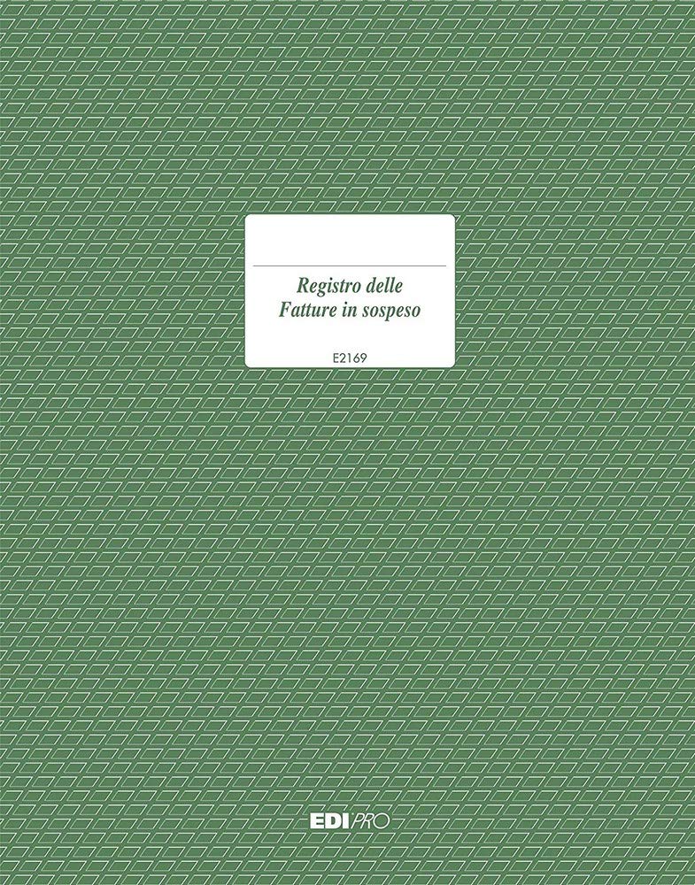 EDIPRO - E2169 - Pending Invoice Book 46 Numbered Pages f.to 31x24,5