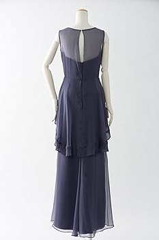 Amazon ブルーグレー ロングドレス ドレス ワンピース カラードレス 発表会 演奏会 ブライズメイド パーティー クルーズ 列席者 衣装 親族 Usサイズ6 バスト90cm ウエスト70cm ヒップ95cm の方向け ブルーグレー パーティードレス 通販