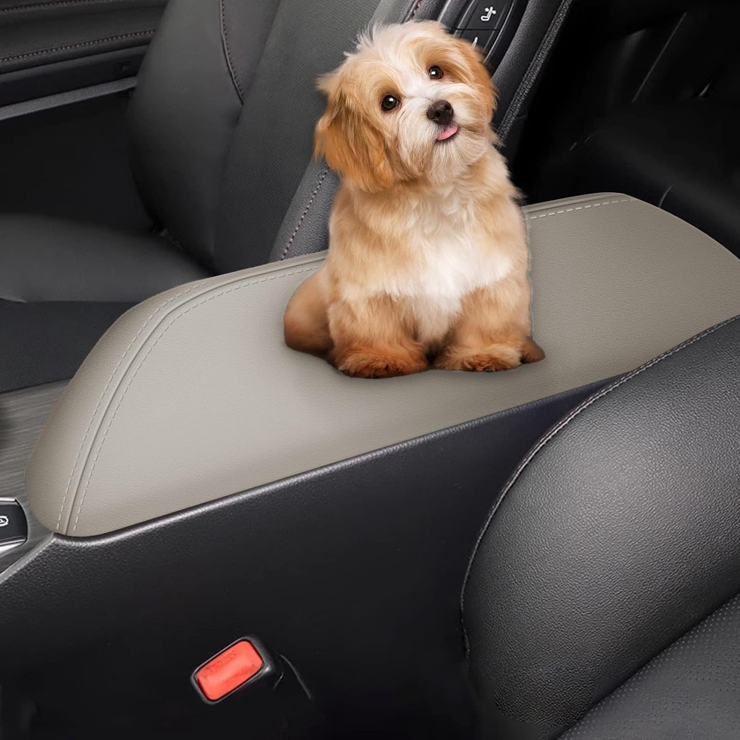 Photo 1 of AOMSAZTO Armrest Covers for 2018-2022 Toyota Camry Beige