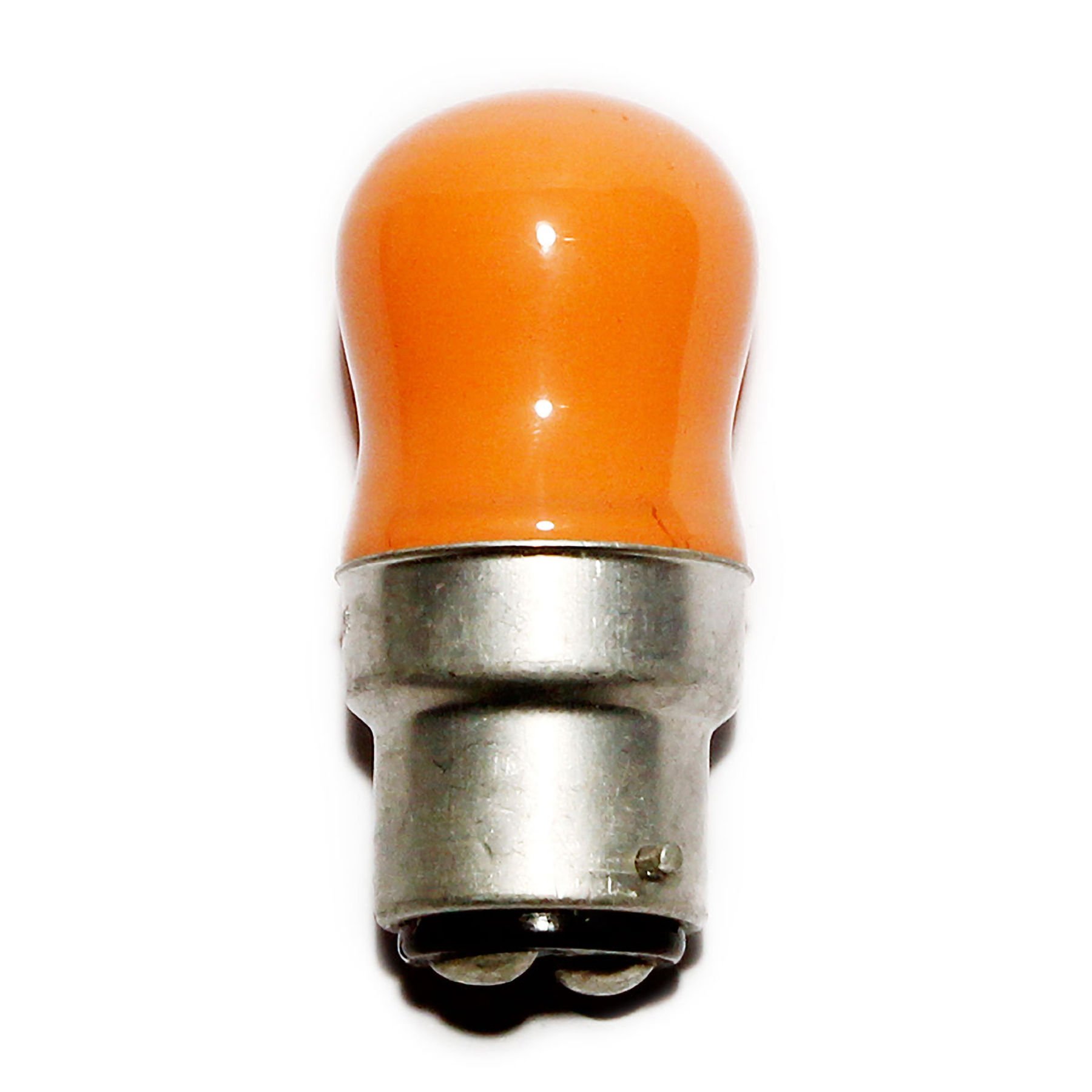 Crompton 2X Pygmy 15w Amber Bayonet Cap Perfect for Sign Lamps