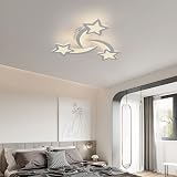 Comely 30W Dimmable Star LED Ceiling Light with Remote White view 8