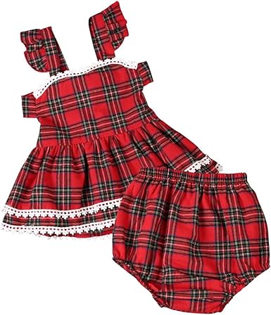 tartan baby dress uk