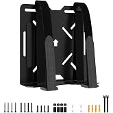 Universal Wall and VESA Mount for Micro PC, UPS Units, Wifi Router, Cable Modem and Other Electronic Devices Adjustable Strap Mount Bracket for Dell HP Lenovo Mini PC Mounted Behind the TV or Monitor