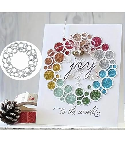 Christmas Tree Stars Cutting Die - Steel Craft Die For Scrapbooking And Card Making