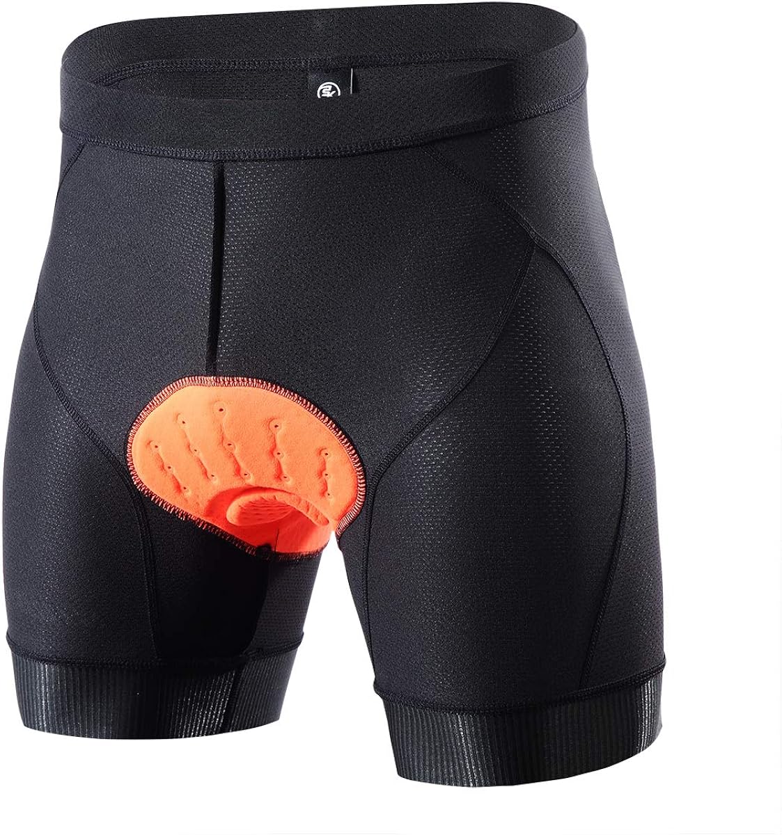 Souke Sports Men's Cycling Underwear Shorts 4D Padded Bike Bicycle MTB Liner Shorts with Anti-Slip Leg Grips: Clothing