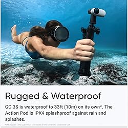 Insta360 GO 3S (Black) 64GB Tiny Mighty 4K Action