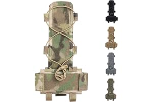 EXCELLENT ELITE SPANKER Tactical Helmet Battery Pouch Counterweight Pouch MK1 Helmet Battery Pack Balance Weight Bag with Hook&Loop for Tactical Helmet Airsoft Hunting