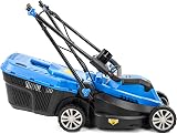 Hyundai 1300W Electric Lawn Mower 33cm Foldable Handle 30L Grass Box view 5