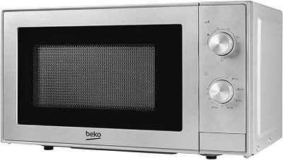 Beko MGC20100S 20L Grill Microwave 700W Silver Kitchen Appliance