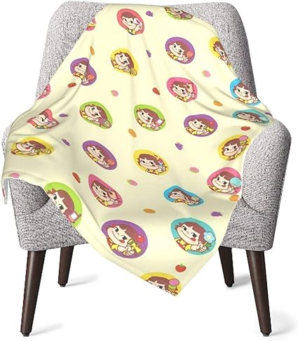Amazon ペコちゃん ブランケット ひざ掛け ハーフケット 毛布 ミニブランケット ひざかけ 肩掛け コンパクト 洗える アニメ キャラクター アウトドア ベビー 101cm 76cm 並行輸入品 ひざ掛け ハーフケット オンライン通販