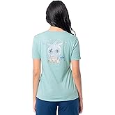 Guy Harvey Women's Graphic Short Sleeve V-Neck T-Shirt