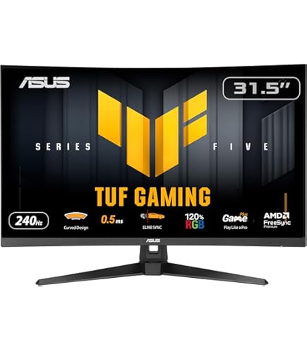 Amazon.com: ASUS TUF Gaming 31.5” 1440P Curved HDR Gaming Monitor