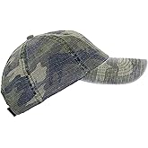 MG Unisex Unstructured Ripstop Camouflage Adjustable Ballcap