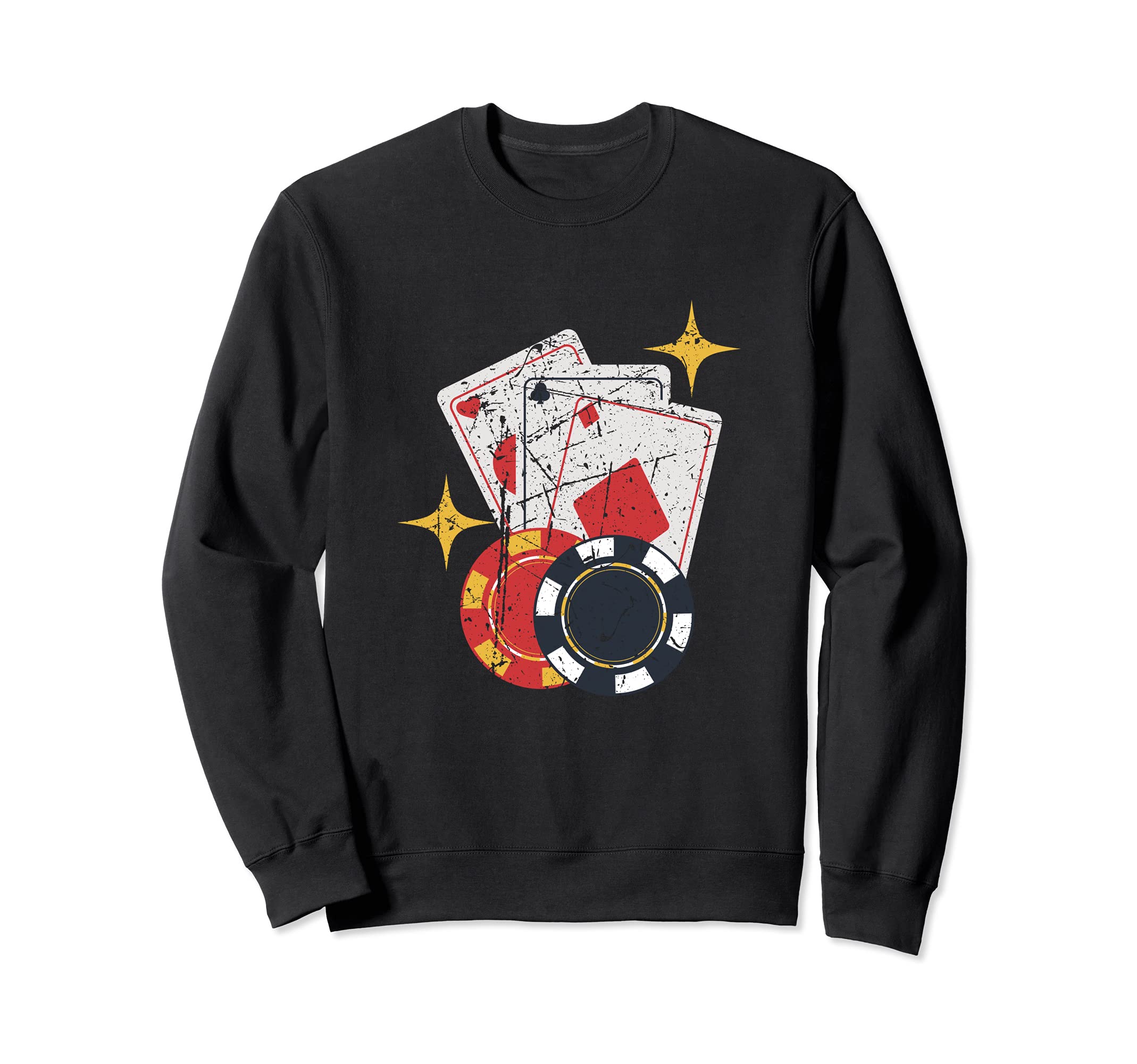 Funny Poker Player Casino Donor Loves Gambling Sweatshirt