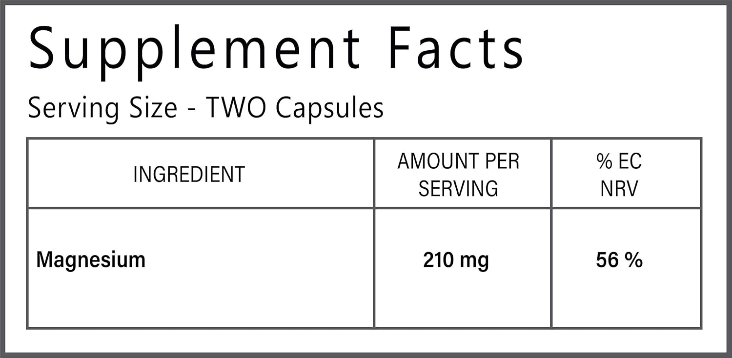 SynBio Premium - Ultra Magnesium Citrate, 60 Count (Pack of 1), 1 count (Pack of 60) - Image 4