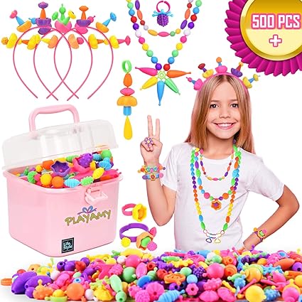 diy kid pop beads