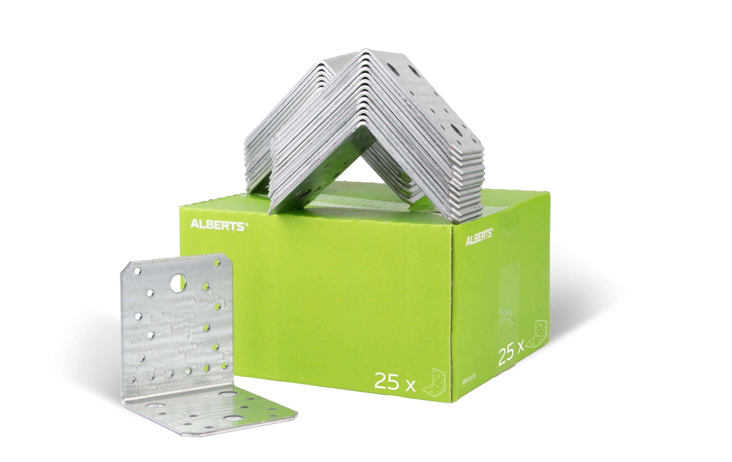 Angle Connector 100 x 100 x 90 mm / 25 STK. Oberflaeche: sendzimirverzinkt