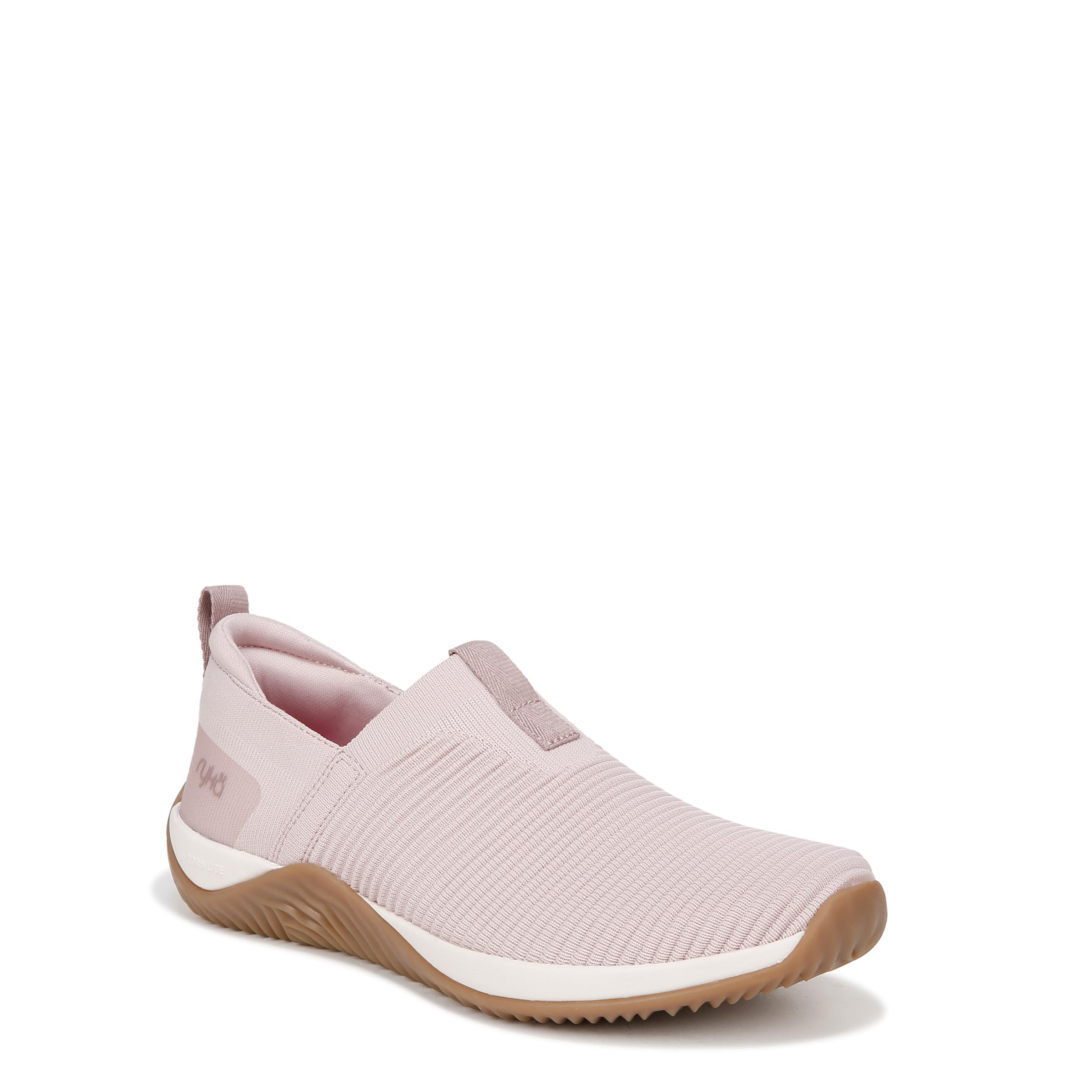 Ryka Women's Echo Knit Sneakers Lilac Taupe 7.5 W Image Ryka Women's Echo Knit Sneakers Lilac Taupe 7.5 W Image