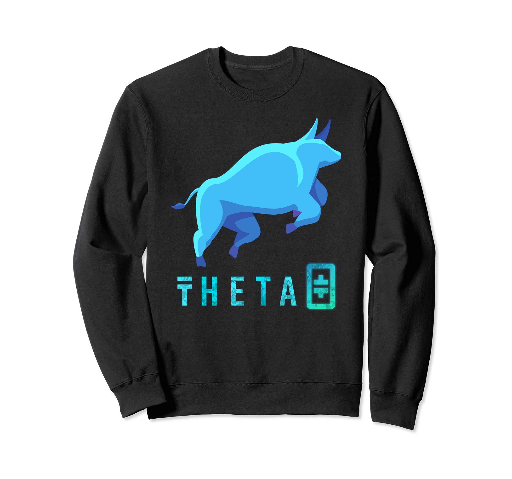 Theta to the Moon Shirt, THETA Coin Bullrun Crypto Sweatshirt