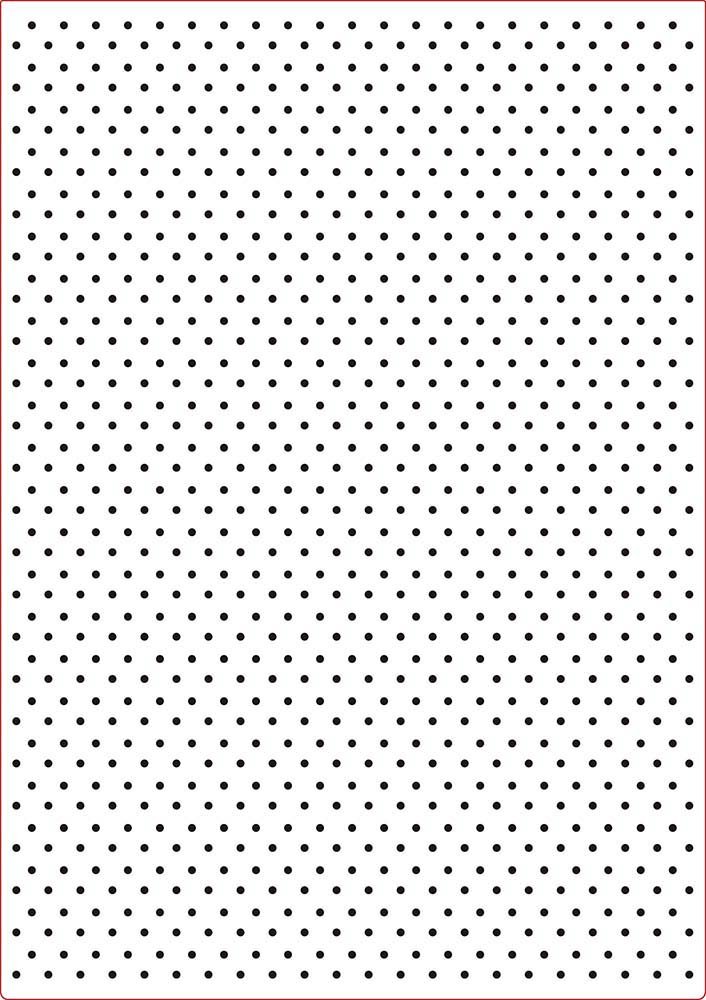 Darice Dot Embossing Template , Transparent, A4