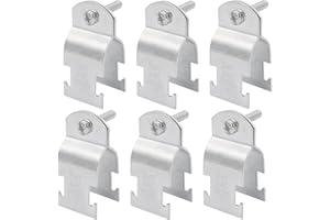 Fuzbaxy 1" EMT Strut Clamps Steel for Rigid Conduit and Pipe-6pack