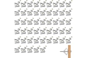 Drywall Anchor Set – 100-Piece Butterfly Toggle Anchors with M8x50mm Self-Tapping Screws, Heavy-Duty ABS Expansion Kit for Ho