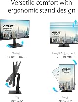 ASUS VA27UQSB 27-Inch 4K UHD IPS HDR-10 Monitor with USB Hub view 6