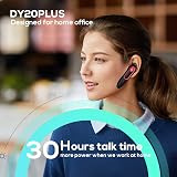 Micool DY20Plus Trucker Bluetooth Headset Noise Cancelling 30H Talk Time Caller view 2