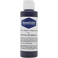 Americolor 4.5 Oz Chocolate Brown Soft Gel Paste