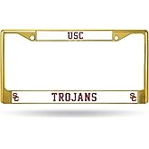 Rico Industries NCAA Fan Shop Standard Chrome License Plate Frame