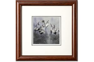 Ebherys Hunan Embroidery Art,Boatyard, Framed Hand Embroidery Artwork, Chinese Traditional Cutlture,Intangible Cultural Heritage Handmade Wall Art… (Sunset Glow)