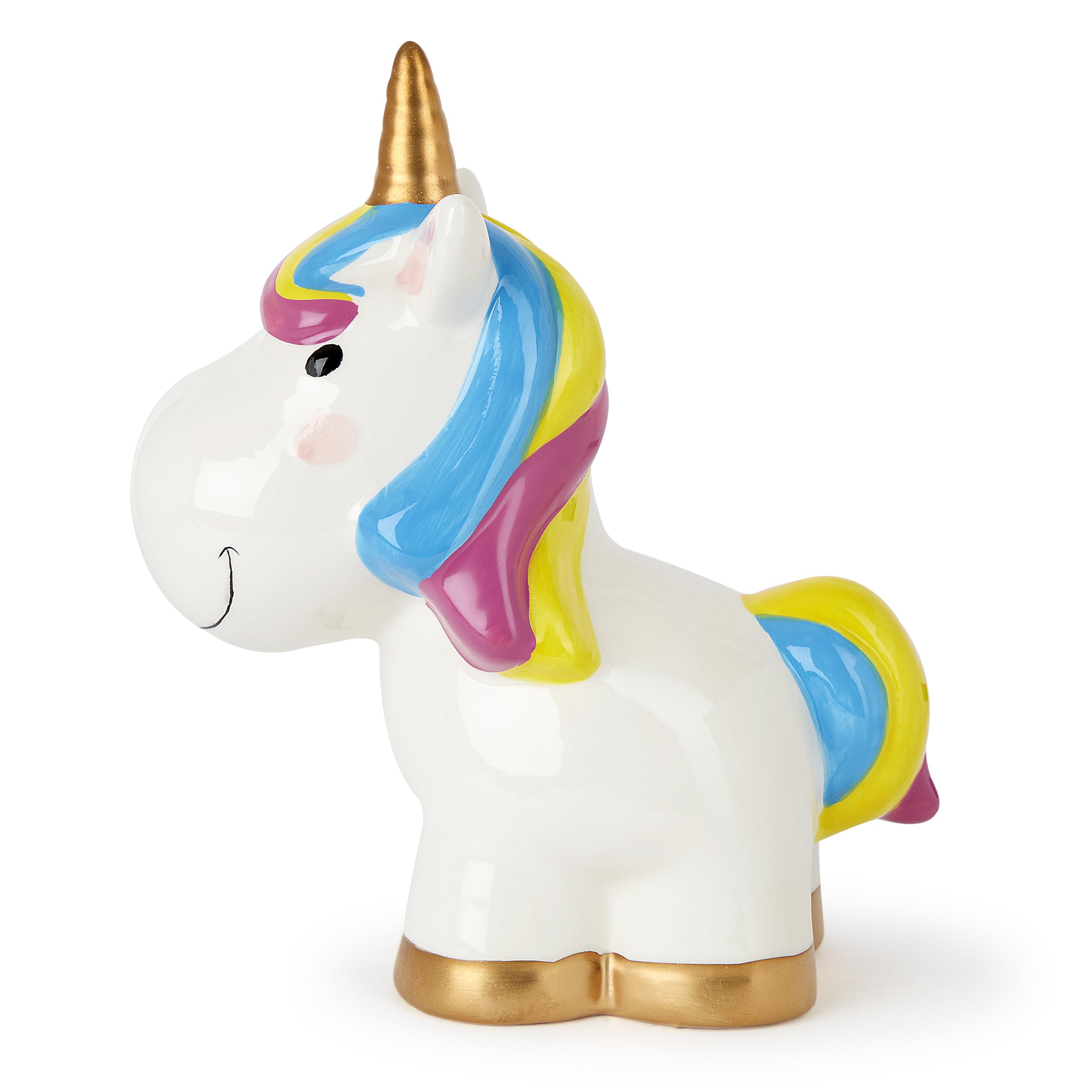 Mousehouse Gifts - Unicorn Piggy Bank for Kids, Sparkling Children's Money Bank