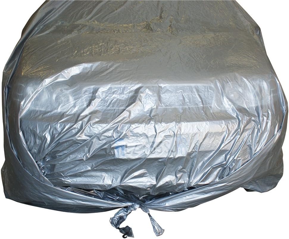 Cora 000136999 Universal PEVA Car Cover, 550 x 360 cm, Silver - Image 3