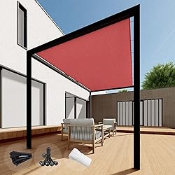 SunnyRoyal 17'x27' Sun Shade Sail Straight Edge