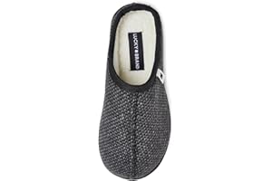 Lucky Brand Boys Micro Suede Sherpa Clog Slippers Warm Cozy Indoor Outdoor Slip On House Shoes Plush Lined Comfort Clogs