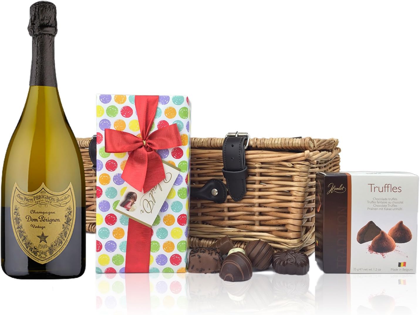 Dom Perignon Champagne Chocolates Hamper