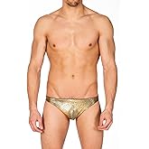 Gary Majdell Sport Mens Print Contour Pouch Bikini Swimsuit