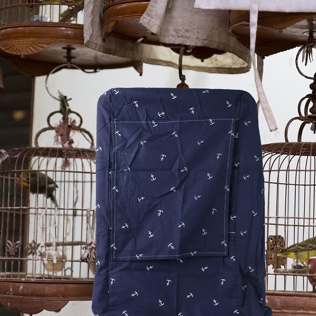 POPETPOP Bird cage Cover Waterproof Sunscreen dustproof pet cage pet cage Cover Birdcage Light Covers Skirt Accessories : Pet Supplies