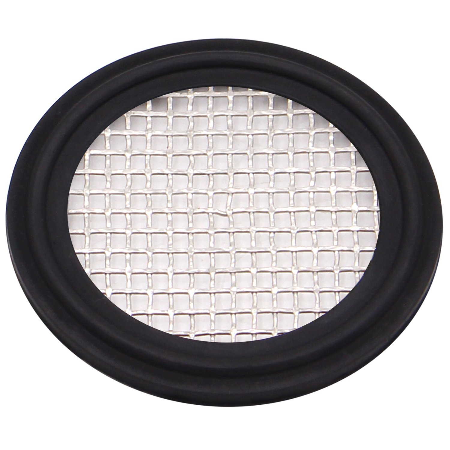 Tri Clamp Clover Dernord 2.5 Viton Sanitary Gasket w/Stainless Screen