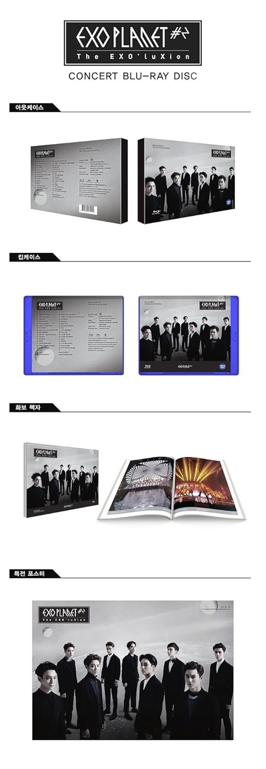 Exo Exo Planet 2 The Exo Luxion Concert In Seoul Blu Ray 1 Disc Photobook Sealed Amazon Com Music