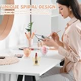 cailiya Makeup Sponge Holder Drying Rack Beauty Egg Puff Stand - 3PCS Gold view 2