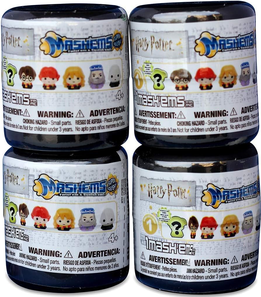 Harry Potter Mmashems Mystery Capsules Bundle of 4