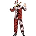 Morph Kids Scary Clown Costume - Creepy Killer Clown Outfit for Halloween - Fun Dress-Up for Boys and Girls