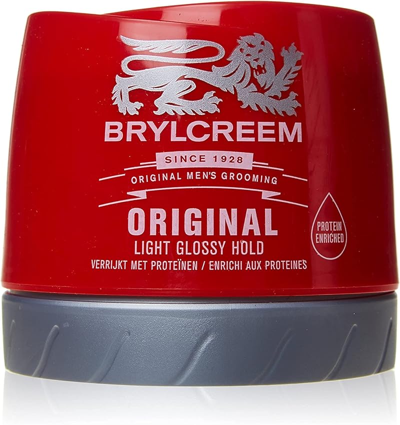 Brylcreem Protein Enriched Hair Styling Cream for Men 250ml Unscented